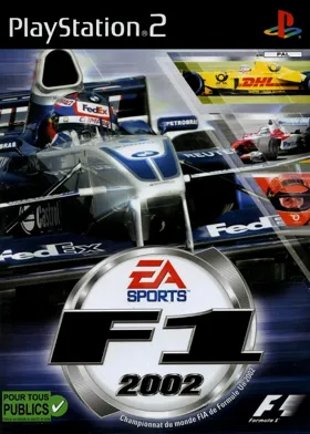 F1 2002 box cover front